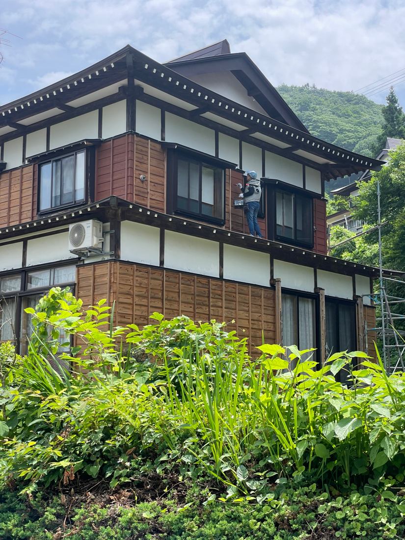 外壁塗装の記事掲載写真